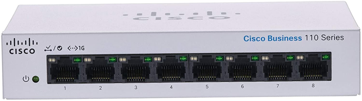 Przełącznik Cisco CBS110-8T-D-EU - obraz 1
