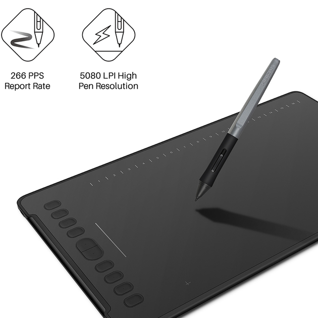 Huion Nowy tablet graficzny H1161 - obraz 2