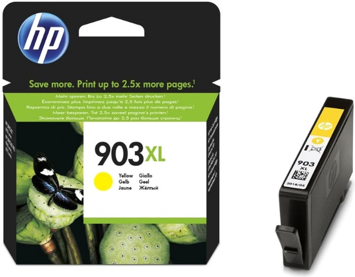 Картридж HP No.903XL OfficeJet 6950/6960/6970 Yellow (T6M11AE) - зображення 1