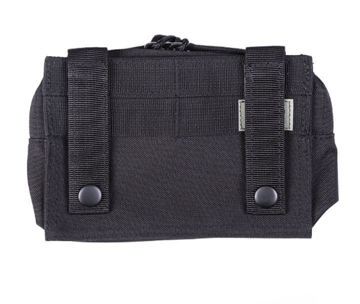 Підсумок тактичний Військова сумка Mil-Tec Чорний MOLLE BELT POUCH SM SCHWARZ (13487002) - зображення 1