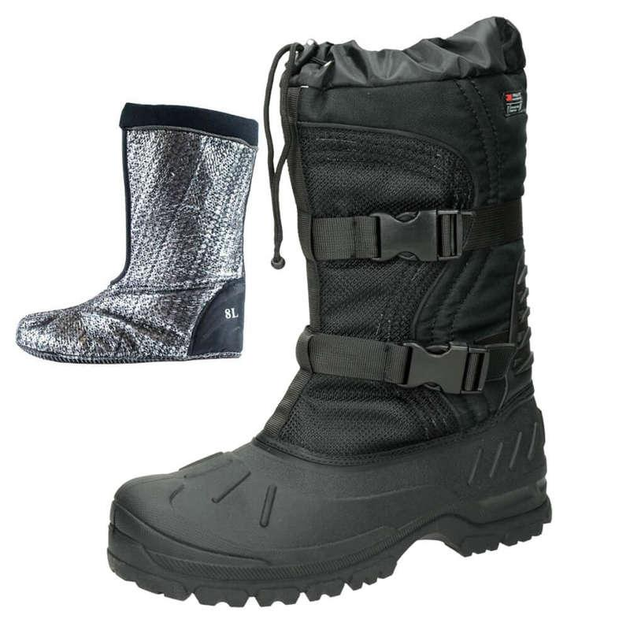 Ботинки Mil-Tec Зимние утепленные снеговые 41р. Черные SNOW BOOTS ARCTIC (12876000-008-41) - изображение 2