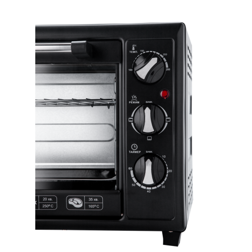 Електродуховка Liberton LEO-350 Black - Фото 2 Електродуховка Liberton LEO-350 Black - зображення 2