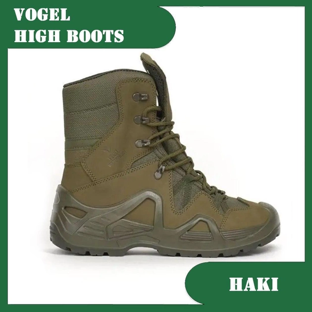 Чоловічі тактичні черевики Waterproof Vogel Олива 42 - зображення 2