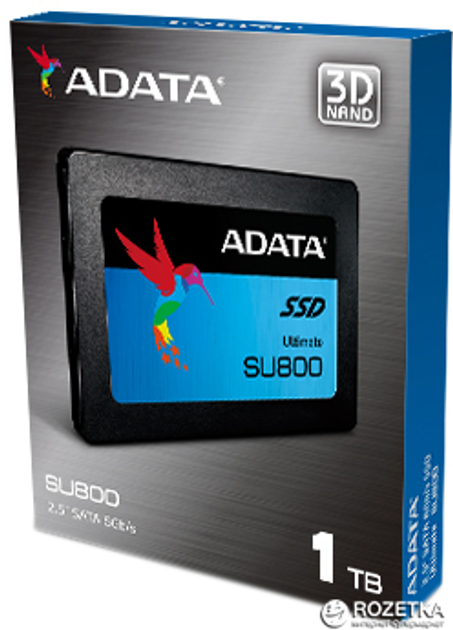 SSD диск ADATA Ultimate SU800 1TB 2.5" SATA III 3D 3D V-NAND TLC (ASU800SS-1TT-C) - зображення 5