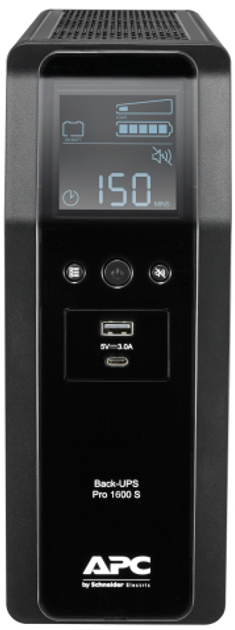 ДБЖ APC Back UPS Pro 1600VA IEC (BR1600SI) - зображення 3
