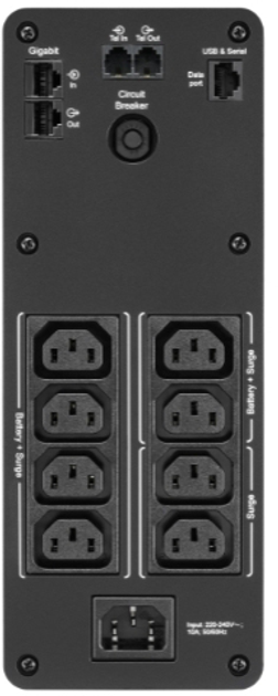 ДБЖ APC Back UPS Pro 1600VA IEC (BR1600SI) - зображення 4
