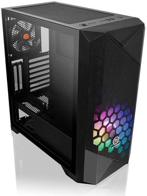 Thermaltake Commander G33 TG ARGB Mid-Tower Chassis Black (CA-1P3-00M1WN-00) - obraz 3