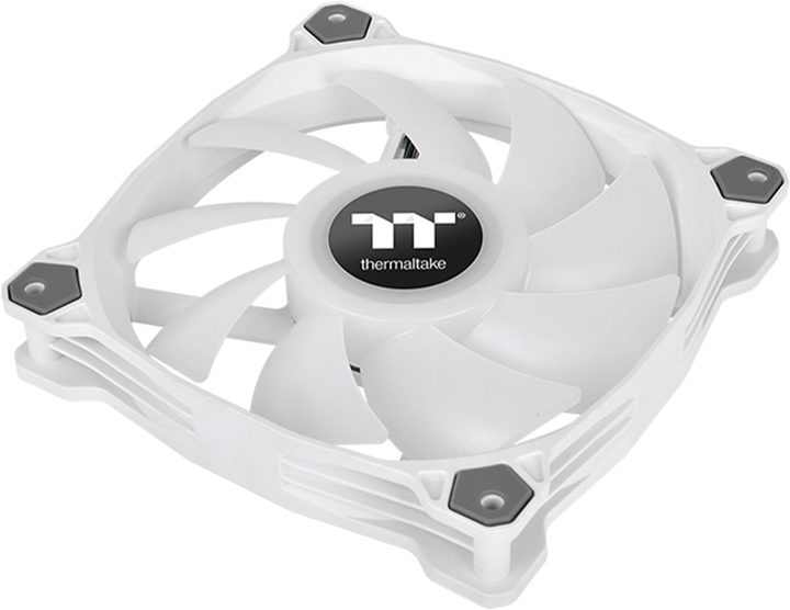 Набір вентиляторів Thermaltake Pure Duo 12 ARGB Sync Radiator Fan (2-Fan Pack) White (CL-F097-PL12SW-A) - зображення 4