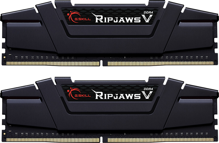 Оперативна пам'ять G.Skill DDR4-3600 16384MB PC4-28800 (Kit of 2x8192) Ripjaws V (F4-3600C18D-16GVK) - зображення 1