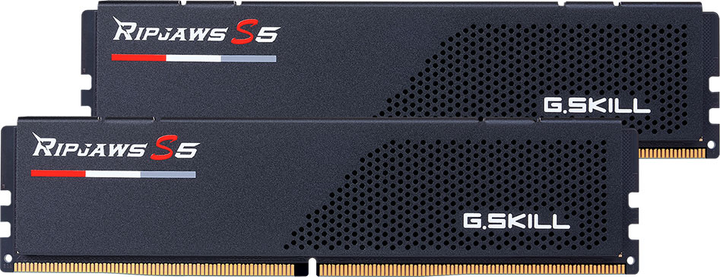 RAM G.Skill DDR5-5200 65536MB PC5-41600 (zestaw 2x32GB) Ripjaws S5 (F5-5200J3636D32GX2-RS5K) - obraz 1