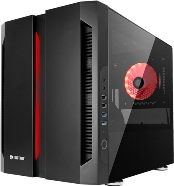 Obudowa Chieftec M1 Gaming Cube czarne (GM-01B-OP) - obraz 3