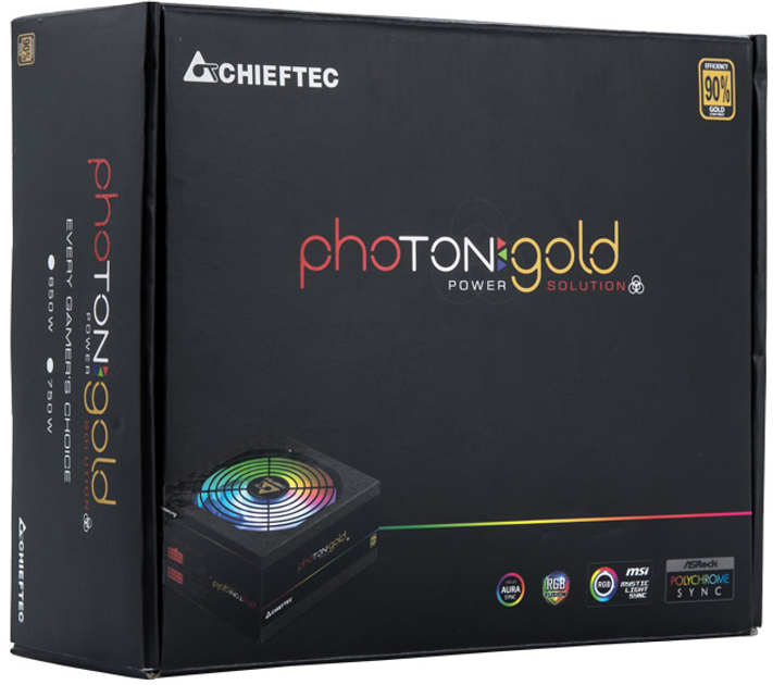 Zasilacz Chieftec Photon Gold GDP-650C-RGB - obraz 7