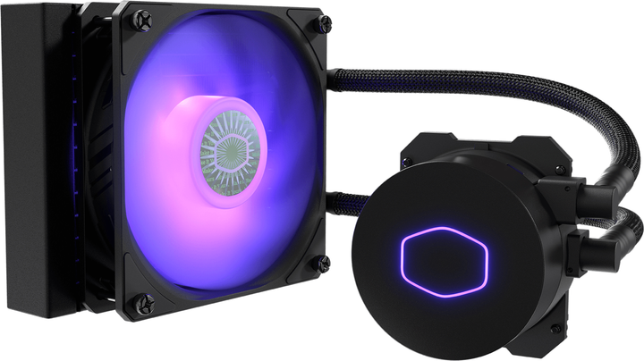Chłodzenie wodne Cooler Master MasterLiquid ML120L V2 RGB (MLW-D12M-A18PC-R2) - obraz 3