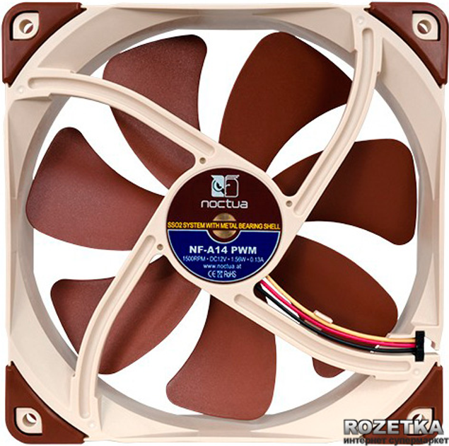Chłodzenie Noctua NF-A14 PWM - obraz 4