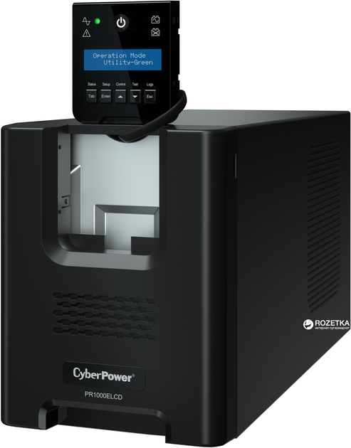 UPS CyberPower Line-Interactive SNMP 1000 VA (PR1000ELCD) - obraz 2