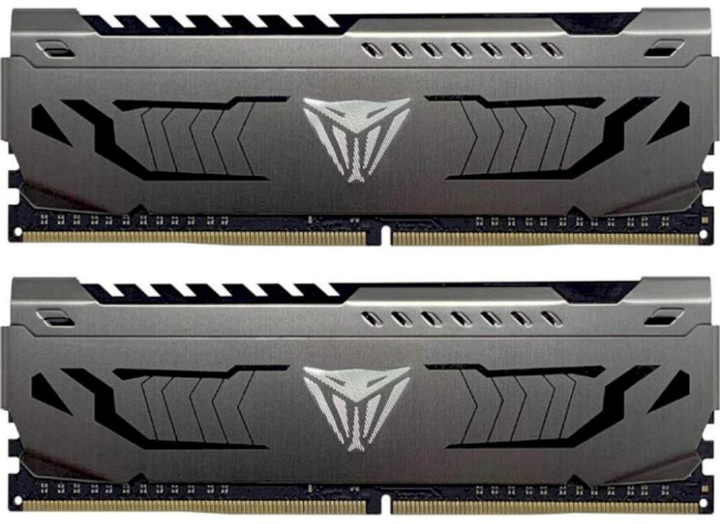Оперативна пам'ять Patriot DDR4-3200 32768 MB PC4-25600 (Kit of 2x16384) Viper Steel (PVS432G320C6K) - зображення 1