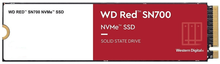 Dysk SSD Western Digital Red SN700 NVMe 1TB M.2 PCIe 3.0 x4 (WDS100T1R0C) - obraz 1