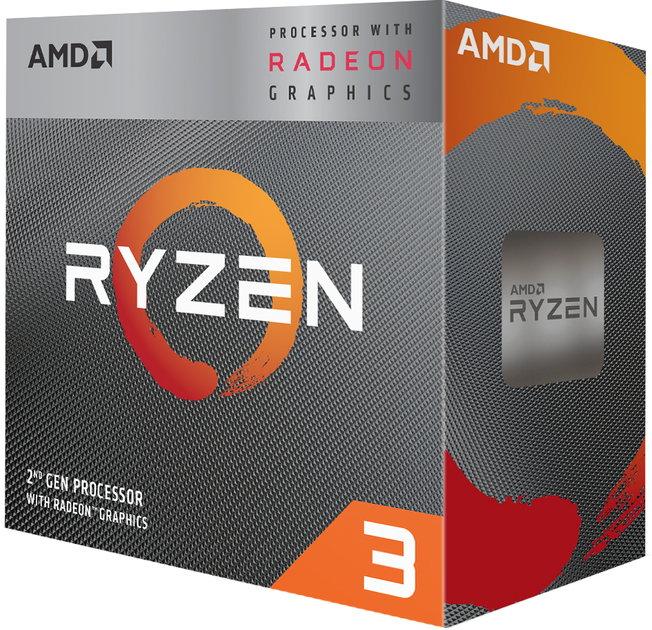 Procesor AMD Ryzen 3 3200G 3.6GHz/4MB (YD3200C5FHBOX) sAM4 BOX - obraz 1