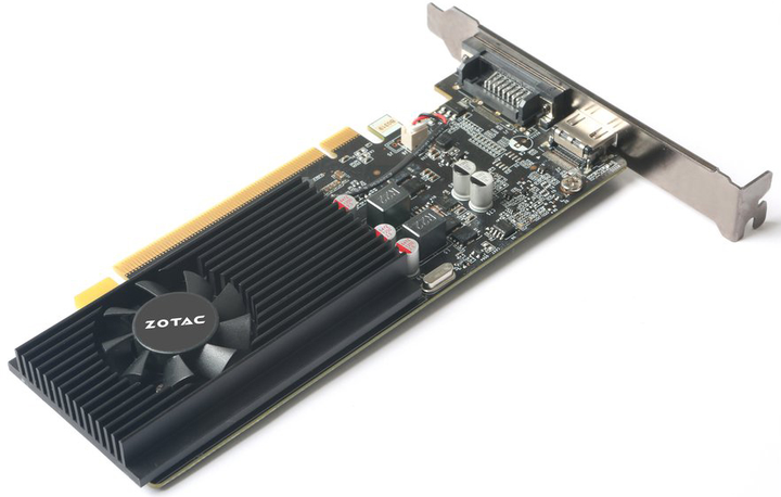 Karta graficzna Zotac PCI-Ex GeForce GT 1030 LP 2GB GDDR5 (64bit) (1227/6000) (DVI, HDMI) (ZT-P10300A-10L) - obraz 4