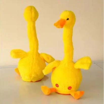 Танцующая поющий игрушка-повторюшка утка Talking Duck - изображение 2