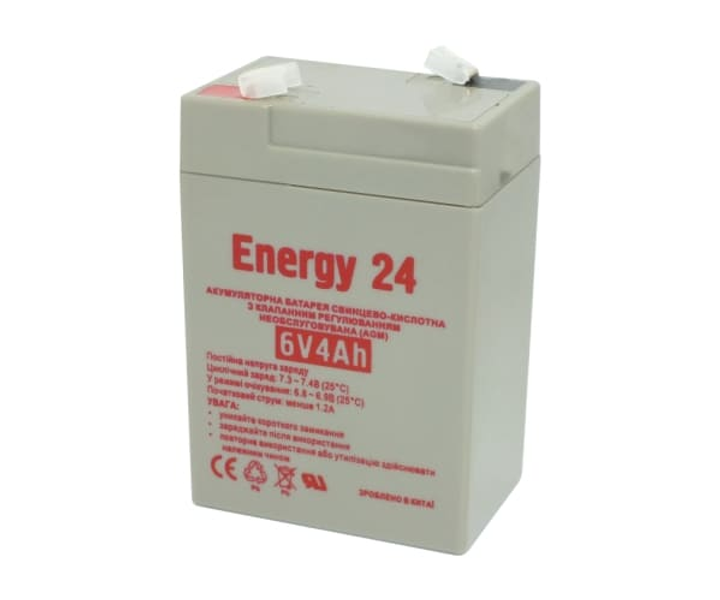 Аккумулятор Energy24 6V 4Ah – фото, отзывы, характеристики в интернет ...