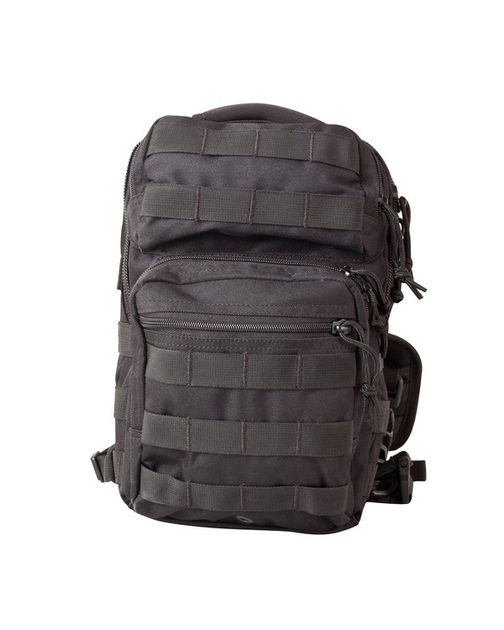 Рюкзак тактичний однолямковий KOMBAT UK Mini Molle Recon Shoulder Bag (kb-mmrsb-blk00001111) - изображение 1