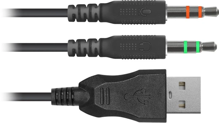Słuchawki Defender Dexter RGB Czarny (4714033645959) - obraz 7