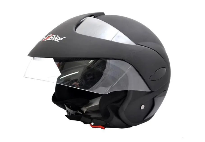 Шлем мотоциклетный открытый с козырьком матовый City-Bike WL-703 ...