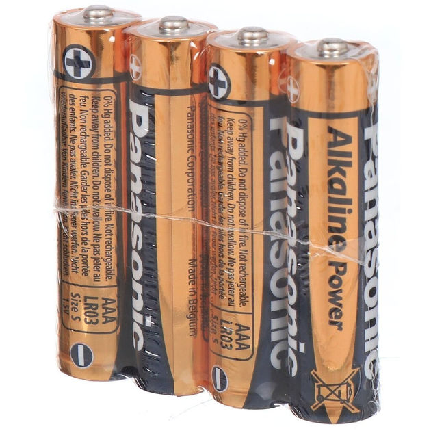 Батарейки Panasonic ААА Alkaline Power 4 шт. – фото, отзывы ...