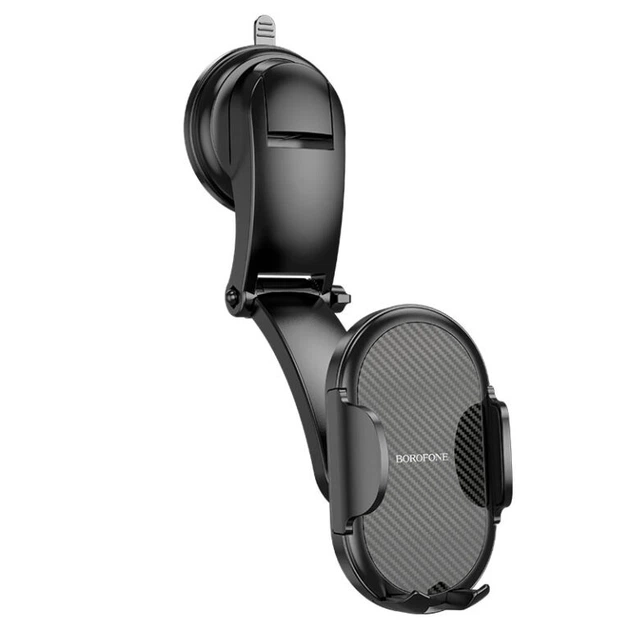Автотримач для телефону BOROFONE BH73 Charm press type centre console car holder Black (6974443386318) - зображення 6