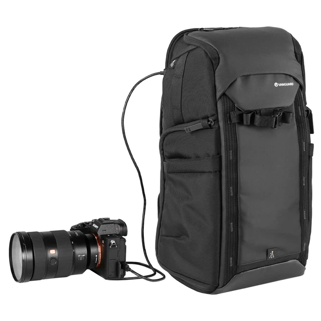 Рюкзак для фототехніки Vanguard VEO Adaptor S41 Black (VEO Adaptor S41 BK) об'єм 12 л водозахист, накидка від дощу, кишеня для планшета 11", USB-вихід - зображення 12
