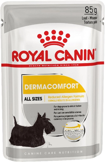 Вологий антиалергенний корм Royal Canin Dermacomfort для собак 12x85 г (9003579008812) - зображення 2