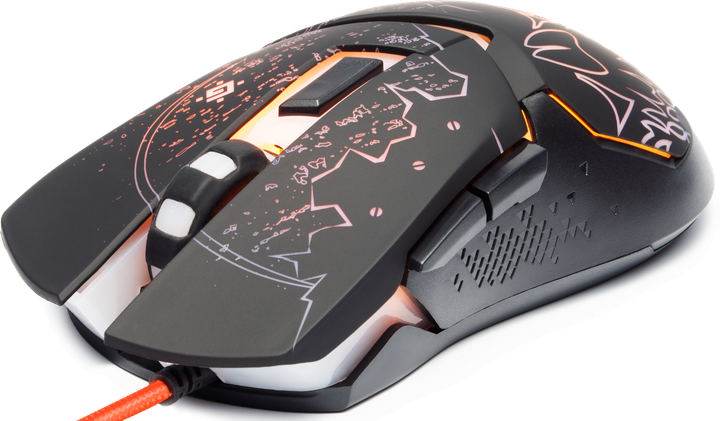 Mysz Defender Alfa GM-703L USB Black (4714033527033) - Zdjęcie 4 Mysz Defender Alfa GM-703L USB Black (4714033527033) - obraz 4