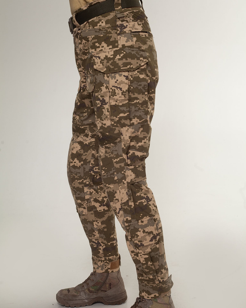 Женские штурмовые штаны UATAC Gen 5.2 (3XL) Пиксель mm14 (Pixel) с наколенниками - изображение 2