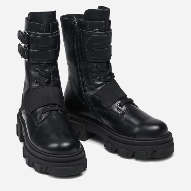 Жіночі зимові черевики високі Lasocki OCE-MAREN-01 39 25.5 см Чорні (5904248094553) - зображення 5