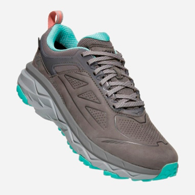 Жіночі кросівки для бігу з Gore-Tex HOKA ONE ONE Challenger Low Gore-Tex 1106518 40 Сірі (194715326675) - зображення 2