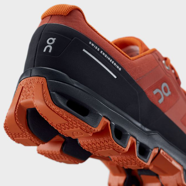 Buty sportowe trekkingowe męskie z membraną On Running Cloudventure Waterproof (Classic) 22.99759 42 (8UK) 26.5 cm Pomanańczowe (7630040562010) - obraz 4