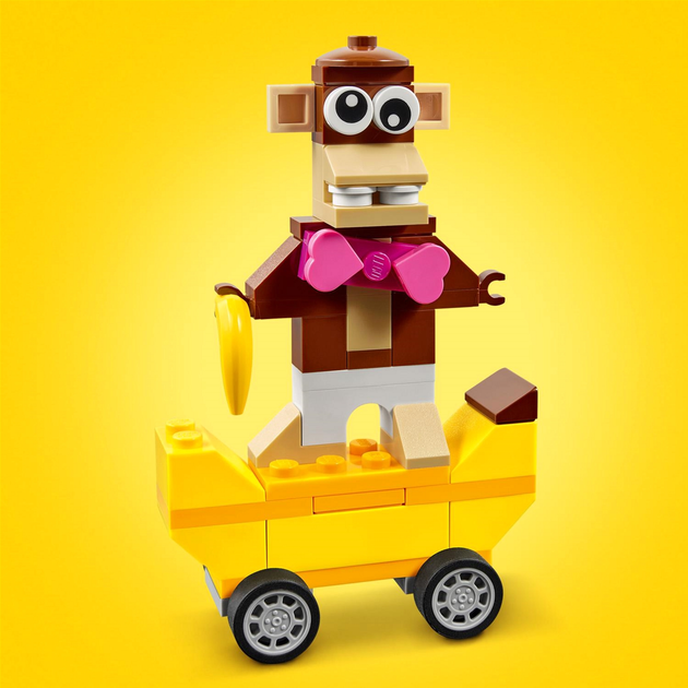 Конструктор LEGO Classic Кубики та колеса 653 деталі (11014) - зображення 7