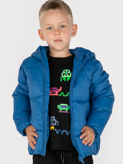 Дитяча демісезонна довга куртка для хлопчика Coccodrillo Outerwear Boy Kids ZC2152701OBK 92 см Блакитна (5904705932039) - Фото 6 Дитяча демісезонна довга куртка для хлопчика Coccodrillo Outerwear Boy Kids ZC2152701OBK 92 см Блакитна (5904705932039) - зображення 6