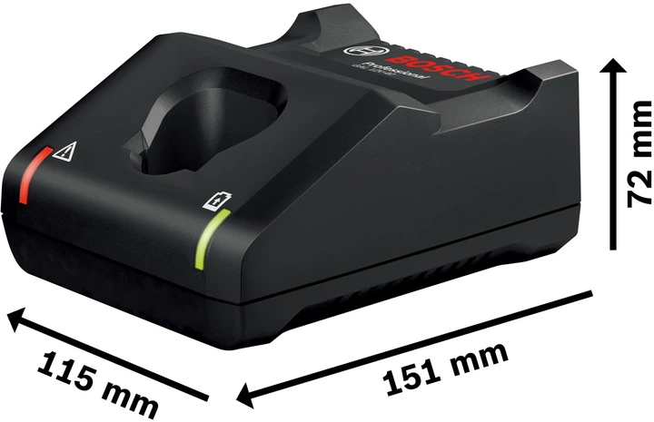 Набір Зарядний пристрій Bosch GAL 12V-40 + 2 Акумулятор для інструментів GBA 12V 2.0Ah (1600A019R8) - зображення 4