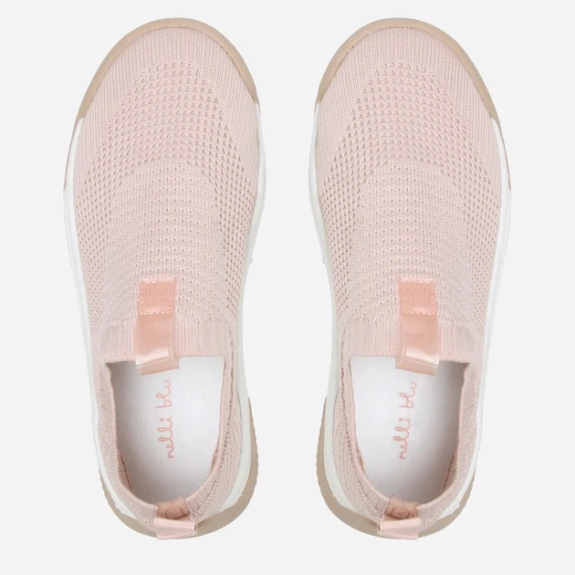 Sneakersy dziecięce dla dziewczynki lekkie Nelli Blu CS5182-01 33 Różowe (5904862562629) - obraz 4