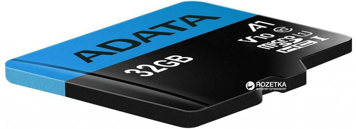ADATA microSDHC 32GB Premier Class 10 UHS-I A1 + SD-adapter (AUSDH32GUICL10A1-RA1) - obraz 3