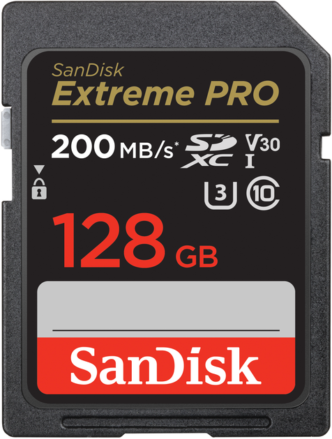 SanDisk Extreme Pro SD 128GB C10 UHS-I (SDSDXXD-128G-GN4IN) - obraz 1