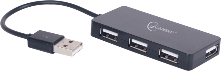 USB Hub Gembird 4 porty USB 2.0 (UHB-U2P4-04) - obraz 1