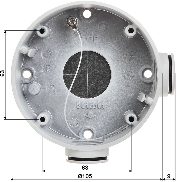 Pudełko na klucze Hikvision DS-1260ZJ - obraz 3