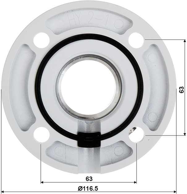 Uchwyt Hikvision DS-1663ZJ - obraz 3
