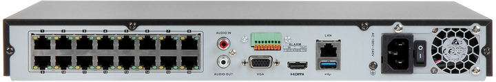 Sieciowy rejestrator wideo Hikvision DS-7616NI-I2/16P - obraz 3