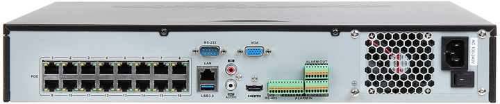 Sieciowy rejestrator wideo Hikvision DS-7732NI-I4/16P - obraz 3