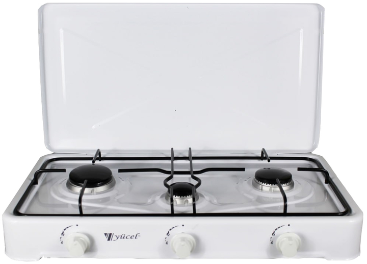 Настольная плита газовая YUCEL O-300-LPG-WHITE – фото, отзывы ...