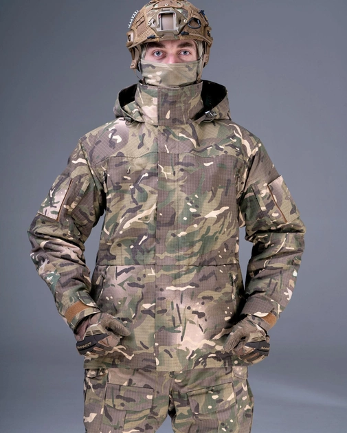 Тактическая штурмовая куртка UATAC Gen 5.2 XL Мультикам FOREST Лес c флисовой парой - изображение 1